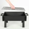 Nešiojamasis Barbekiu Aktive Plienas 45 x 25 x 30 cm Juoda (2 vnt.)