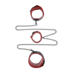 Cuffs Sportsheets Beginner Black/Red