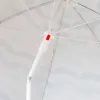 Пляжный зонт Aktive Серебристый 200 x 200 x 200 cm (4 штук)