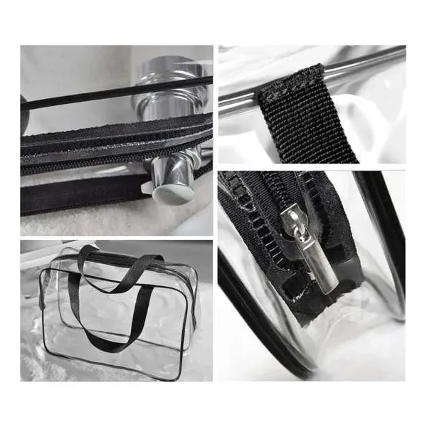 Transparent cosmetic bag 3 in 1 Soulima 21448