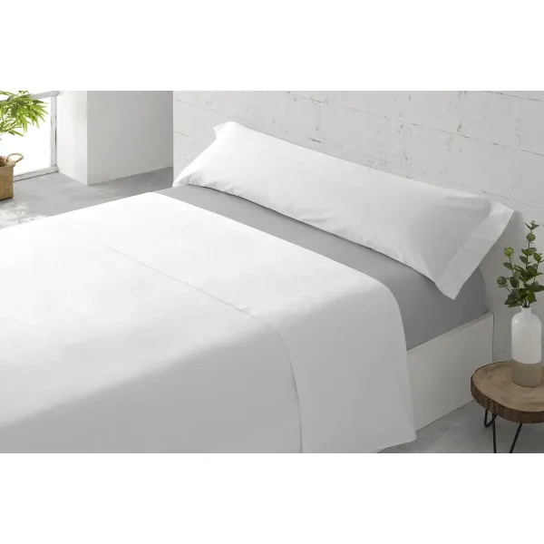 Fitted bottom sheet Paduana Light grey 180 x 30 x 200 cm