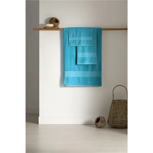 Towel set Paduana Turquoise 3 Pieces