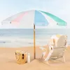 Beach parasol Aktive Ø 200 cm 20 x 185 x 20 cm (6 Units)