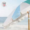 Пляжный зонт Aktive Ø 200 cm 20 x 185 x 20 cm (6 штук)