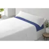 Fitted bottom sheet Paduana Dark blue 105 x 30 x 200 cm