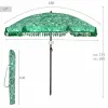 Paplūdimio skėtis Aktive Ø 180 cm 180 x 180 x 180 cm (6 vnt.)