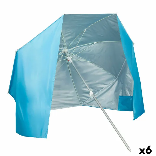 Aurinkovarjo Aktive Sininen 200 x 185 x 200 cm (6 osaa)