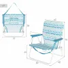 Пляжный стул Aktive 45 x 70 x 40 cm (2 штук)