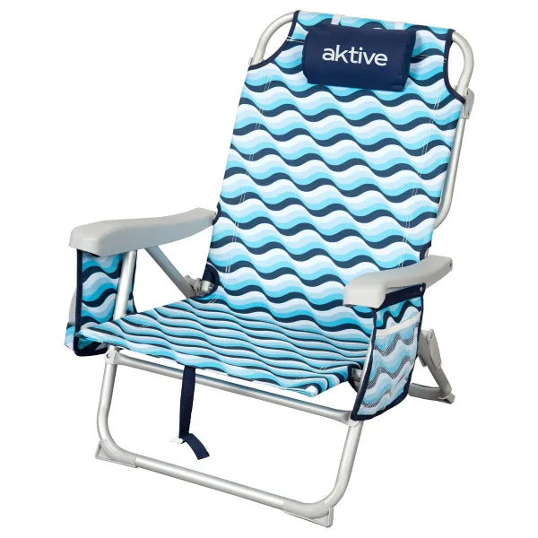 Пляжный стул Aktive 50 x 80 x 58 cm (2 штук)