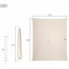 Skėtis nuo saulės Aktive 180 x 220 x 145 cm Tamsiai pilka