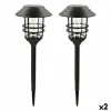 Solar lamp Aktive 17 x 58 x 17 cm (2 Units)