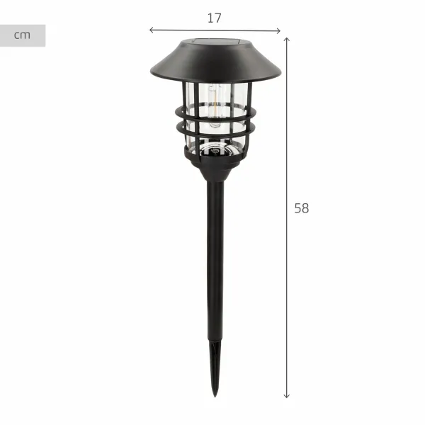Солнечный светильник Aktive 17 x 58 x 17 cm (2 штук)