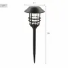 Солнечный светильник Aktive 17 x 58 x 17 cm (2 штук)