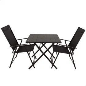 Pöytäsetti 2 tuolilla Aktive 75 x 70 x 75 cm (3 Kappaletta)