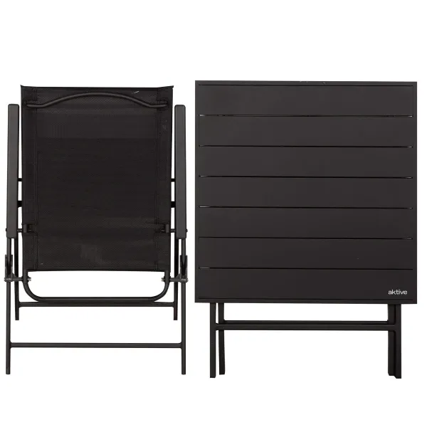Stalo rinkinys su 2 kėdėmis Aktive 75 x 70 x 75 cm (3 Dalys)