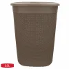 Pyykkikori Curver Ruskea Muovinen 55 L 44 x 61 x 35 cm (8 osaa)