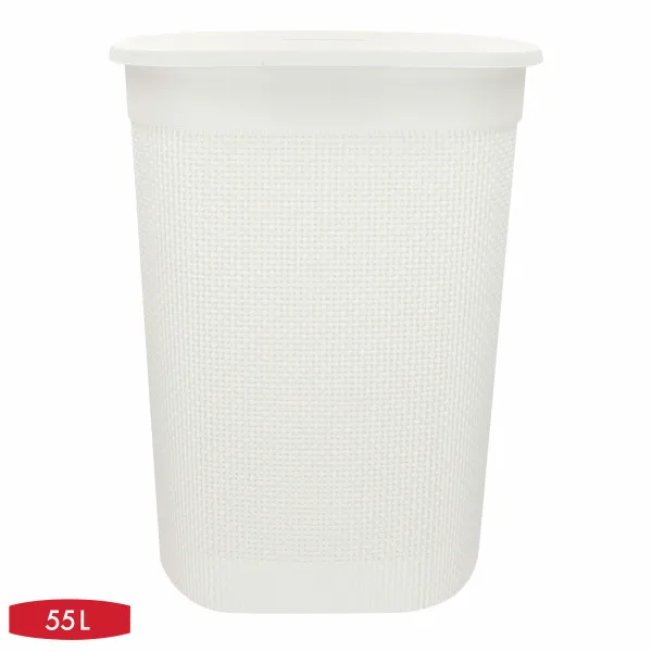 Корзина для белья Curver Белый Пластик 55 L 44 x 61 x 35 cm (8 штук)