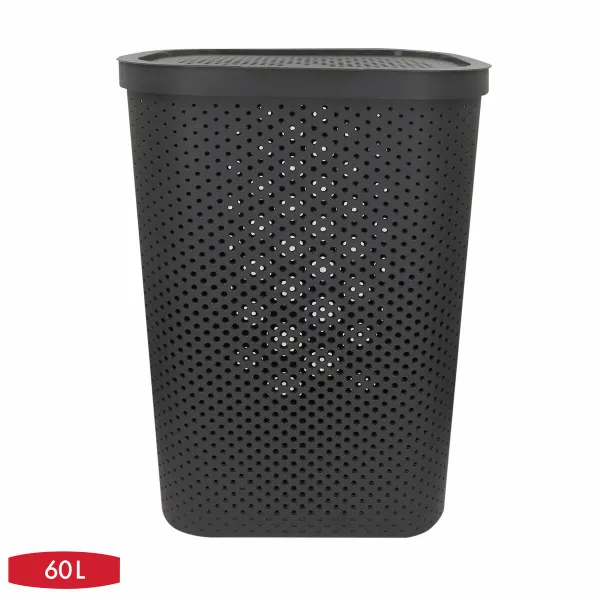 Бельевая корзина Curver INFINITY Серый Пластик 60 L 44 x 60 x 35 cm (6 штук)