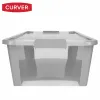 Контейнер для хранения Curver Серый Пластик 26 L 55 x 19 x 35 cm (7 штук)