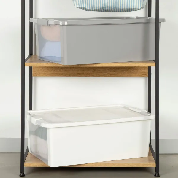 Контейнер для хранения Curver Серый Пластик 26 L 55 x 19 x 35 cm (7 штук)