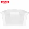 Uzglabāšanas Kaste ar Vāku Curver Balts Plastmasa 26 L 55 x 19 x 35 cm (7 gb.)