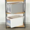 Uzglabāšanas Kaste ar Vāku Curver Balts Plastmasa 40 L 55 x 28 x 35 cm (5 gb.)