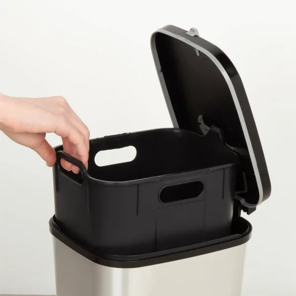 Мусорное ведро Curver Серый Пластик 6 L (5 штук)