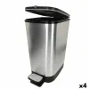 Мусорное ведро Curver Серый Пластик 25 L (4 штук)