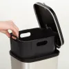 Мусорное ведро Curver Серый Пластик 25 L (4 штук)