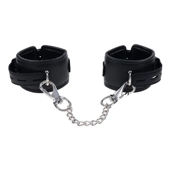 Erotic handcuffs Sportsheets Edge Black
