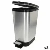 Мусорное ведро Curver Серый Пластик 45 L (3 штук)