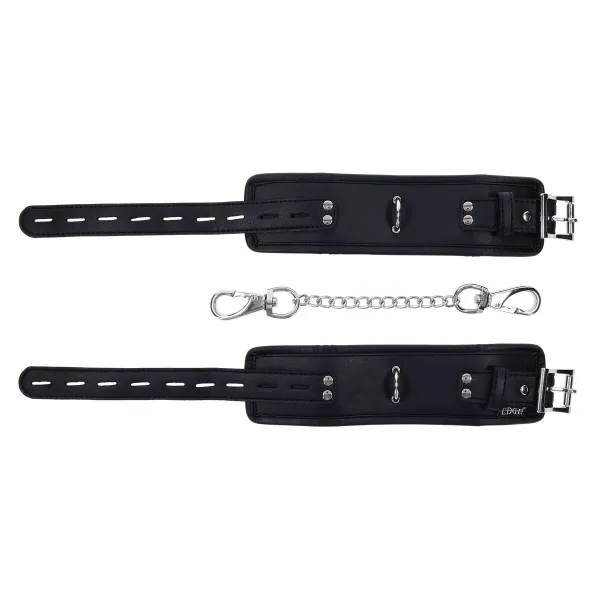 Erotic handcuffs Sportsheets Edge Black