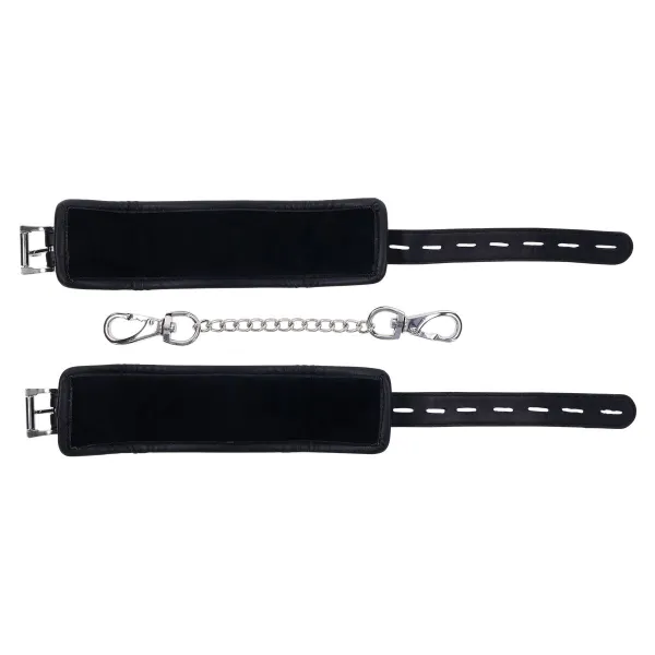 Erotic handcuffs Sportsheets Edge Black