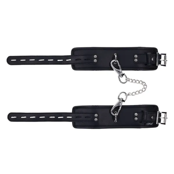 Erotic handcuffs Sportsheets Edge Black