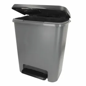 Waste bin Curver Dark grey Plastic 25 L (5 Units)