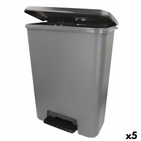 Šiukšlių dėžė Curver Tamsiai pilka Plastmasinis 50 L (5 vnt.)
