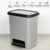 Мусорное ведро Curver Серый Пластик 25 L (5 штук)
