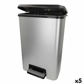 Мусорное ведро Curver Серый Пластик 50 L (5 штук)