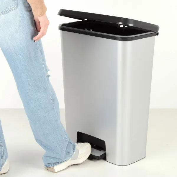 Мусорное ведро Curver Серый Пластик 50 L (5 штук)
