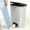 Мусорное ведро Curver Серый Пластик 50 L (5 штук)