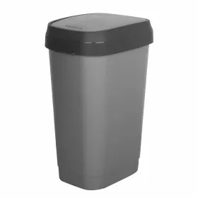 Waste bin Curver Dark grey Plastic 50 L (6 Units)
