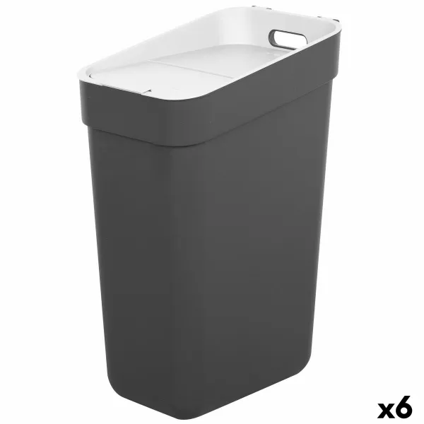 Мусорное ведро Curver Серый Пластик 30 L (6 штук)