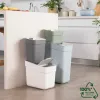 Мусорное ведро Curver Серый Пластик 30 L (6 штук)