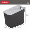 Мусорное ведро Curver Серый Пластик 20 L (6 штук)