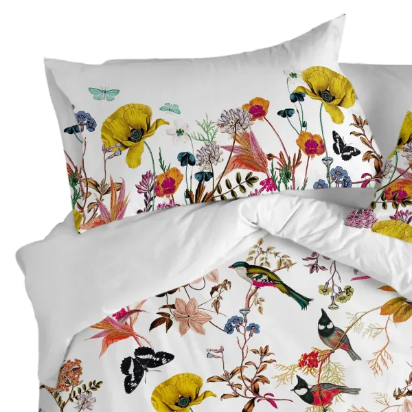 Pillowcase set HappyFriday Multicolour 50 x 75 cm Birds 2 Pieces