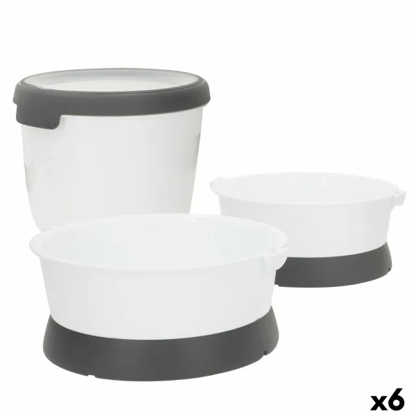 Folding Pet Bowl Curver Plastic 19 x 8 x 18 cm (6 Units)