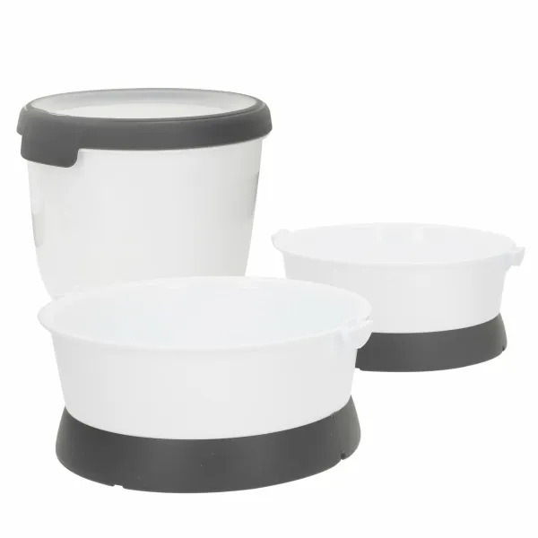 Folding Pet Bowl Curver Plastic 19 x 8 x 18 cm (6 Units)