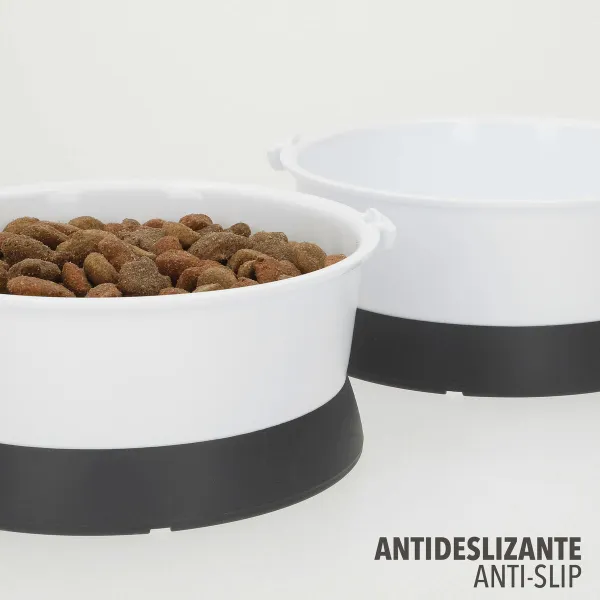 Folding Pet Bowl Curver Plastic 19 x 8 x 18 cm (6 Units)