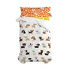 Duvet cover set HappyFriday Multicolour Single Dog 2 Pieces