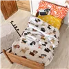 Duvet cover set HappyFriday Multicolour Single Dog 2 Pieces